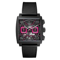 TAG Heuer泰格豪雅摩纳哥系列Skeleton Pink计时码表