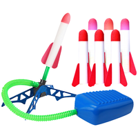 爸爸妈妈 儿童火箭发射玩具 3发光款+3普通款