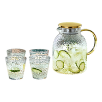 忆壶茶凉水壶冷水壶耐高温玻璃泡冰水壶大容量家用果汁杯花果茶壶套装