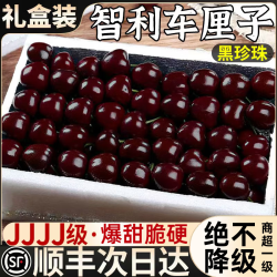 采缇 智利进口车厘子樱桃礼盒装大樱桃送礼水果 1.8斤(净重) 礼盒装 JJ级