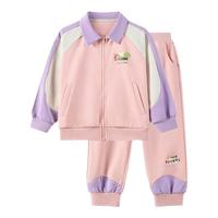 汪汪队女童秋装套装秋冬2025宝宝休闲儿童运动服秋季女孩衣服