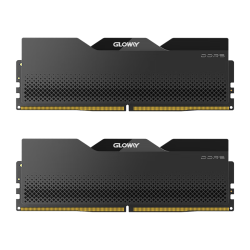 光威 32GB(16GBx2) DDR5 6400 台式机内存条 龙武 马甲条 镁光颗粒 CL38 星空黑 AI电脑配件升级