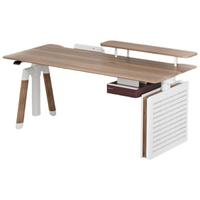 SIHOO 西昊 D07B-102 电动升降桌 枫木色 1.6*0.7m 高配款