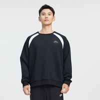 制者 圆领卫衣男春秋休闲百搭长袖套头衫2024新款空气层运动卫衣
