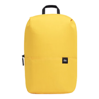 移动端、京东百亿补贴：小米 MI）炫彩小背包男女情侣双肩包简约便携休闲旅游包旅行包学生小书包 小米炫彩小背包 黄色