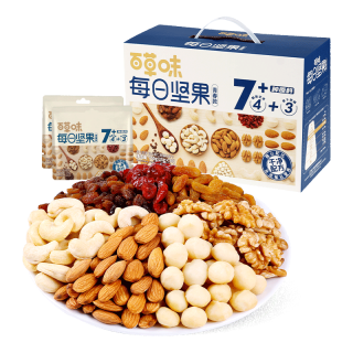 今日必买：百草味 每日坚果礼盒750g/箱30袋