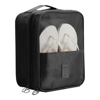 乐活旅行 鞋子收纳袋鞋包便携装运动鞋放三层鞋袋出差多功能包旅游鞋盒