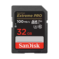 闪迪 Sandisk SD高速存储卡微单反相机内存卡 至尊超极速200M/S 高清4K拍摄 高速存储卡U3读写 SD