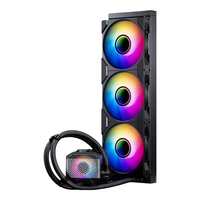 PHANTEKS追风者M25黑旋风360一体式CPU水冷散热器(VRM散热/ARGB无限镜灯效/PWM高风量积木风扇/LGA1851/1700/AMD) 黑旋风360M25一体式水冷/MOS内存散热/