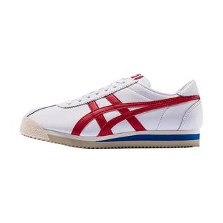 Onitsuka Tiger 鬼塚虎 TIGER CORSAIR系列 中性休闲运动鞋 D713L-0123 白色/正红色 44