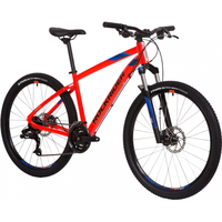 迪卡侬山地车ST520双盘式刹车24级前后机械铝架人体工程学设计 ST520橙色 L - 180-190cm