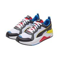 PUMA 彪马 X-RAY 中性休闲运动鞋 372602-03 彪马白/黑色/黑灰/鲜红色/蓝色