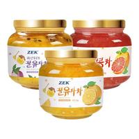 ZEK 蜂蜜柚子茶1kg韩式冲饮水果茶花果茶酱营养代餐果酱
