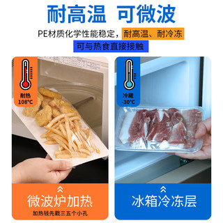 SHUANG YU手撕保鲜膜大卷PE材质300米*30cm商用生鲜蔬果厨房超市食堂食品膜