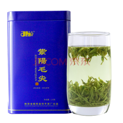 和平茶业 明前一级紫阳绿茶 嫩香手工毛尖125g