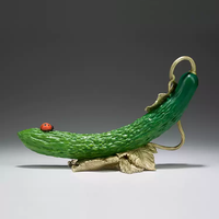 铜师傅 铜制黄瓜 一件 飞黄腾达款