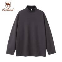 VANCAMEL/西域骆驼 加绒卫衣开衫连帽宽松男士夹克