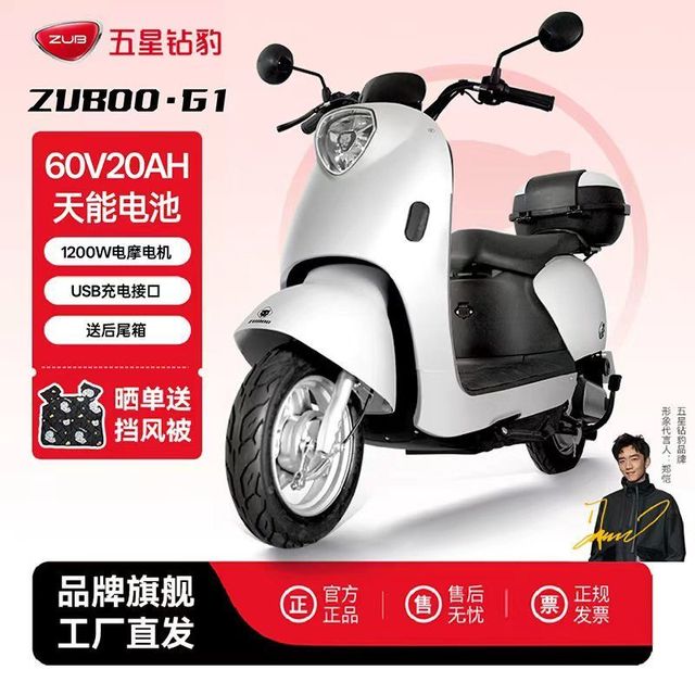 五星钻豹 G1 大功率电动摩托车