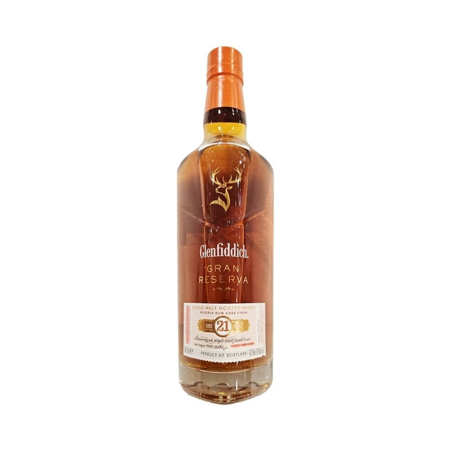 今日必买：Glenfiddich 21年 单一麦芽 苏格兰威士忌 43.2%vol 700ml