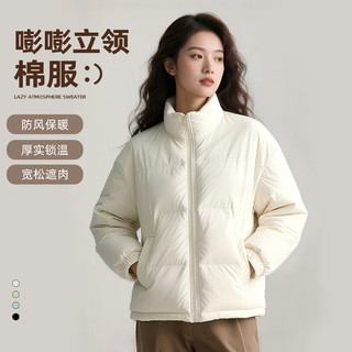 Baleno/班尼路 面包服外套女 黑色 2XL 女士夹克