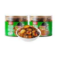 屋头香甜脆瓜腌制酱黄瓜开味下饭菜即食黄瓜皮甜辣脆嫩酱咸菜榨菜