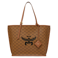 MCM HIMMEL LAURETOS中号子母包单肩手提购物袋 干邑色