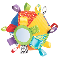 playgro婴幼童安抚 抓布球安抚玩具 早教益智 送儿童