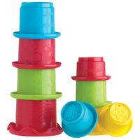 playgro婴幼童安抚 有趣的叠叠杯 早教益智 送儿童