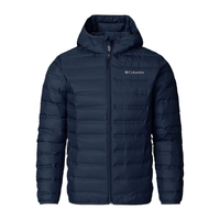 Columbia 羽绒服男秋冬户外保暖热压防钻绒拒水羽绒外套WE7225 远山蓝