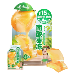 齐云山 南酸枣冻520g 0脂肪酸枣糕果冻 江西特产蜜饯出游休闲零食 南酸枣冻520g
