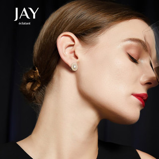 Jay 2025新款仿珍珠耳夹女耳钉无耳洞耳夹送女友新年礼物 耳夹