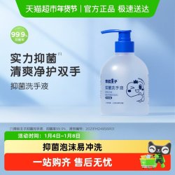 青蛙王子 儿童洗手液宝宝抑菌洗手液按压清洁温和易冲洗