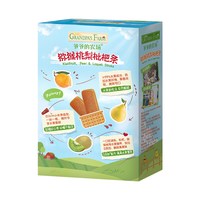 爷爷的农场儿童零食夹心米饼磨牙米饼宝宝饼干零食磨牙饼干 【99%水果含量】猕猴桃梨枇杷条60g