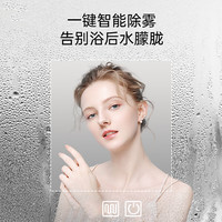 惠达（HUIDA）实木浴室柜陶瓷一体盆卫生间洗手洗脸盆柜组合洗漱镜柜奶油风 80cm|普通镜柜+美妆收纳 惠达品牌