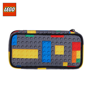 乐高（LEGO）笔袋文具盒铅笔盒小学生儿童笔盒大容量立体男女孩彩色积木 20027