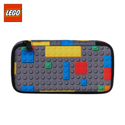 乐高 好价 乐高（LEGO）笔袋文具盒铅笔盒小学生儿童笔盒大容量立体男女孩 礼物 彩色积木 20027