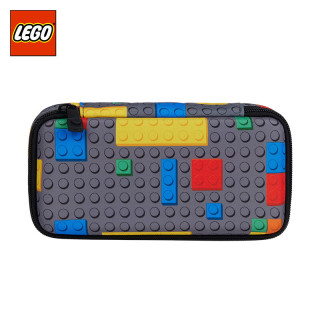 乐高（LEGO）笔袋文具盒铅笔盒小学生儿童笔盒大容量立体男女孩彩色积木 20027