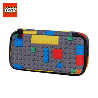 乐高（LEGO）笔袋文具盒铅笔盒小学生儿童笔盒大容量立体男女孩彩色积木 20027