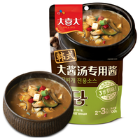 大喜大 韩式大酱汤专用酱100g 地道韩式调味品 石锅豆腐汤 调味料
