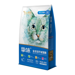 朗诺 猫用冻干生骨肉450g/包 +送主食冻干8g*4包