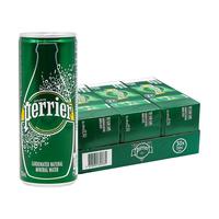 雀巢 Nestlé【26年5月巴黎水法国青柠天然含气矿泉水250ml*30罐/箱 原味【26/6】