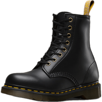 马丁（马汀博士 Dr.Martens）Vegan 1460 经典流行黑色男女款8孔马丁靴 黑色 38
