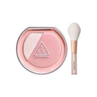  3CE/三熹玉 哑光膨胀高光腮红二合一 腮红盘  #LAZY TALK慵懒柔粉