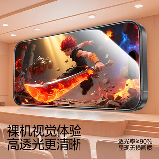 闪魔 iPhone Air钢化膜 高清抗指纹 2片装
