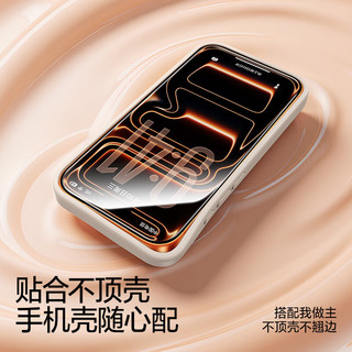 闪魔 iPhone17Pro钢化膜 高清防爆抗指纹 1片装