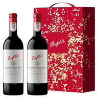 奔富蔻兰山红酒礼盒赤霞珠设拉子红葡萄酒正品行货寇兰山年货送礼