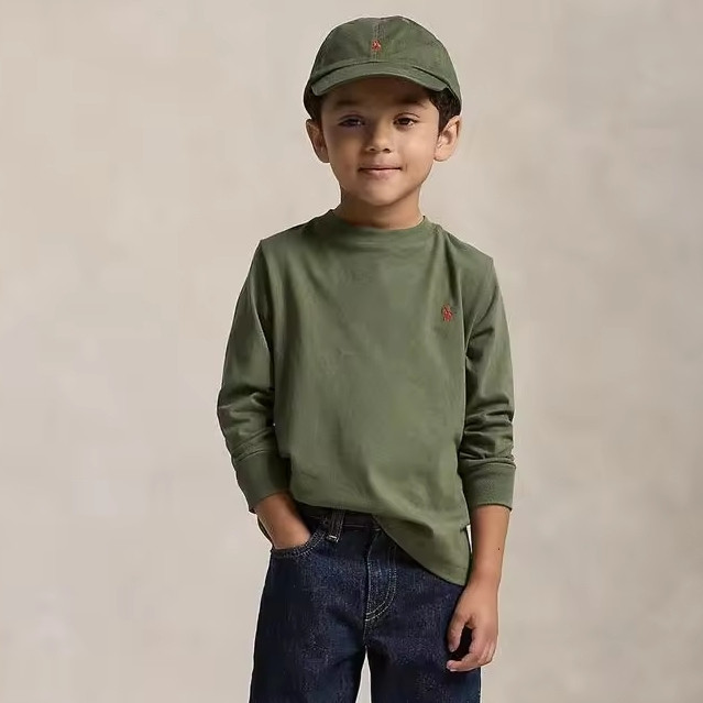 RALPH LAUREN 儿童 长袖T恤 多色可选