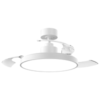 孩视宝卧室护眼吸顶灯全光谱儿童房侧发光书房主卧店ah33 【风扇灯】100W-15㎡内-SF42-100W-b-A