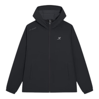 特步 男子加绒防泼水夹克外套