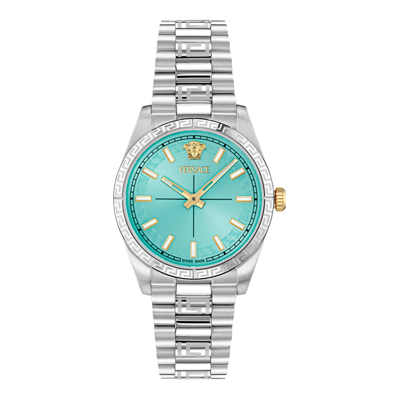 范思哲（VERSACE）手表女25年新品瑞士进口高奢石英女士手表/跨年新年礼物送女友  32mm 【2+2四年联保】